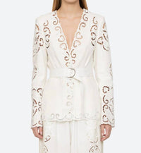 Sea - Dahlia Eyelet Blazer