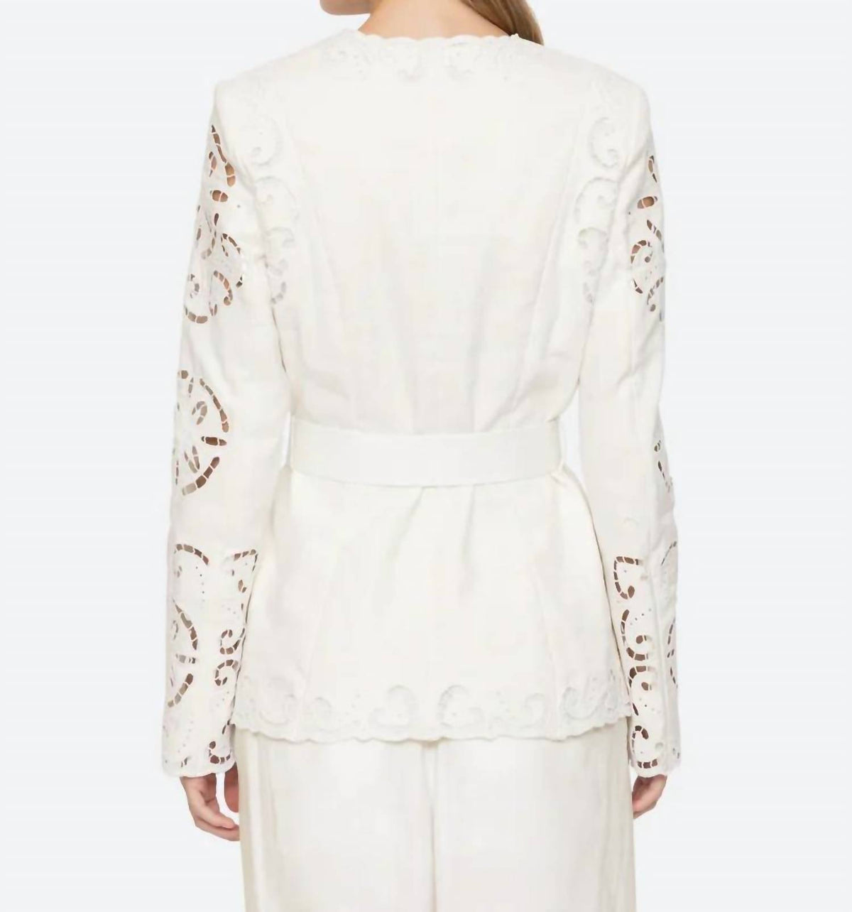 Sea - Dahlia Eyelet Blazer