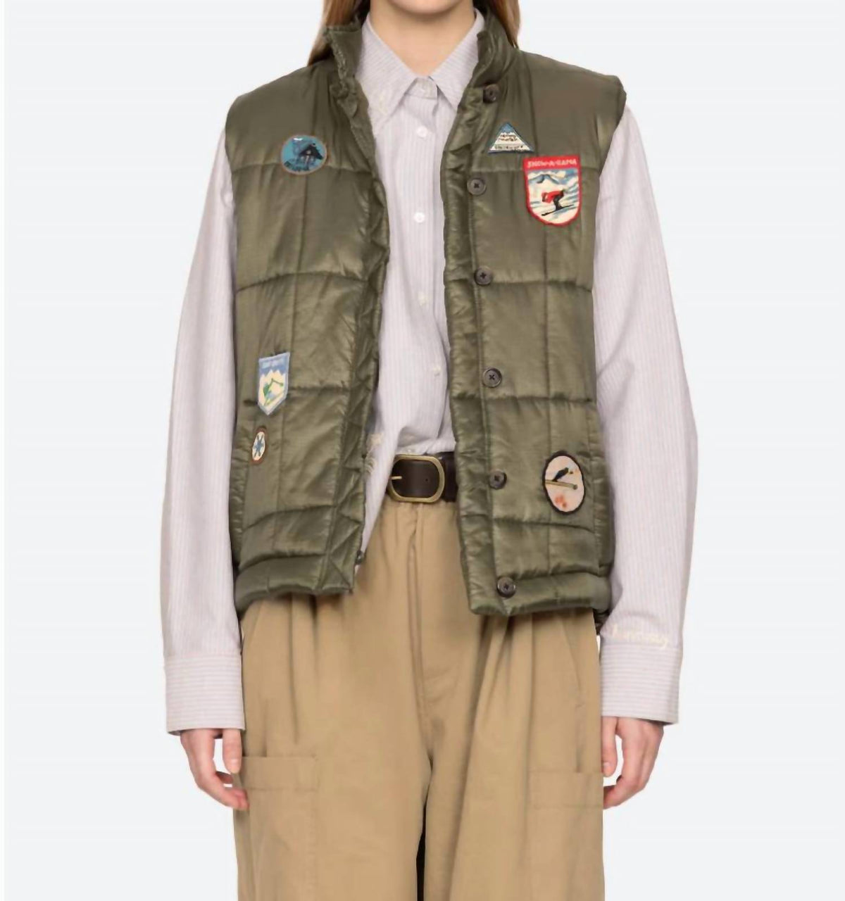 Sea - Eira Quilted Puffer Vest