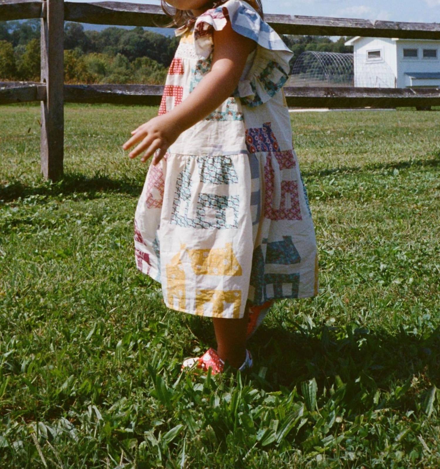 Sea - Girl's Anneliese Dress - beige - casual - clothing