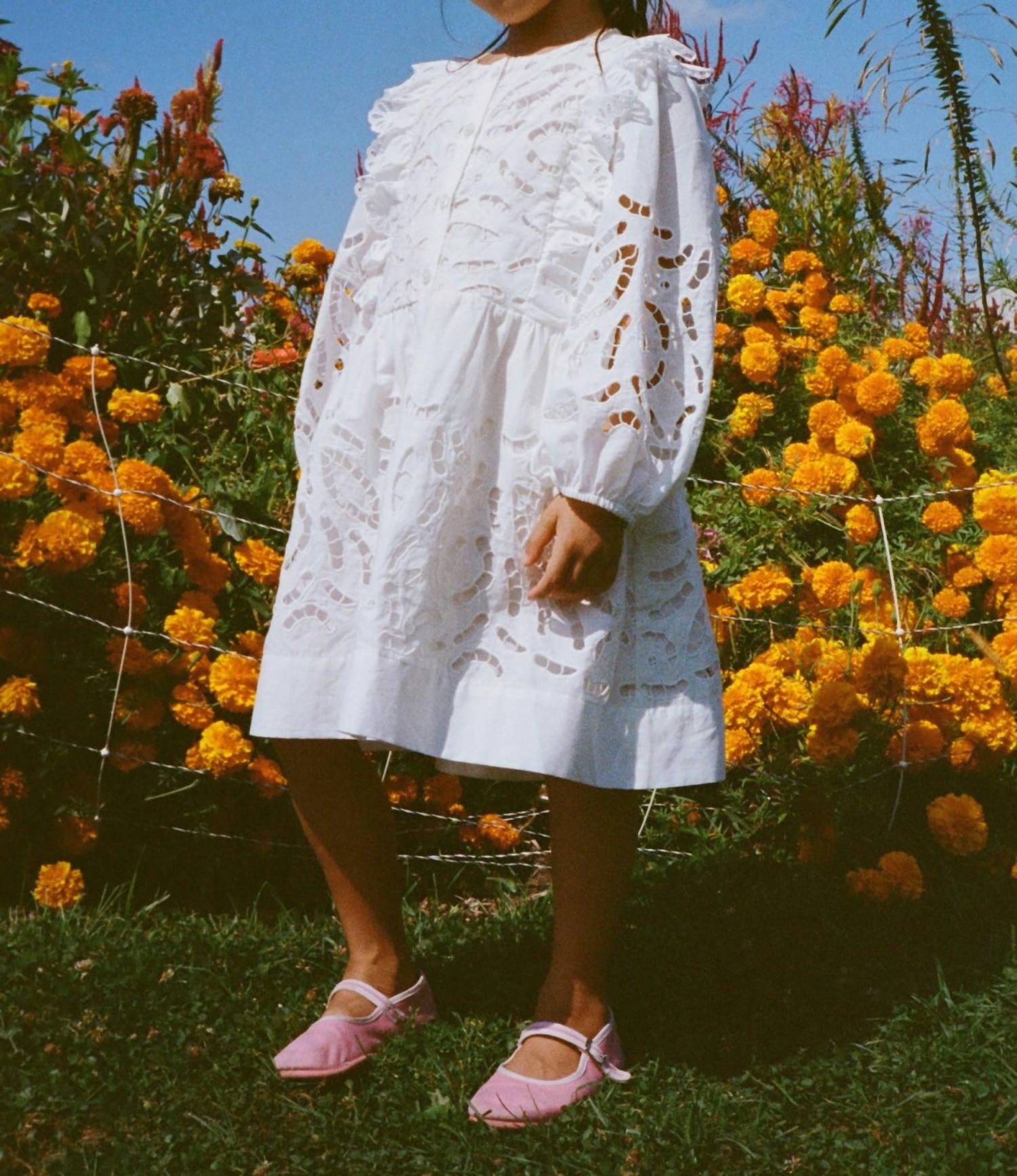 Sea - Girl's Dahlia Dress - casual - clothing - cotton