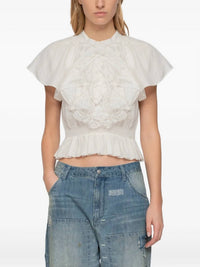 Sea - Holden Flower Flatter Sleeve Top