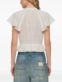 Sea - Holden Flower Flatter Sleeve Top