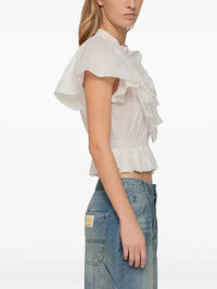 Sea - Holden Flower Flatter Sleeve Top