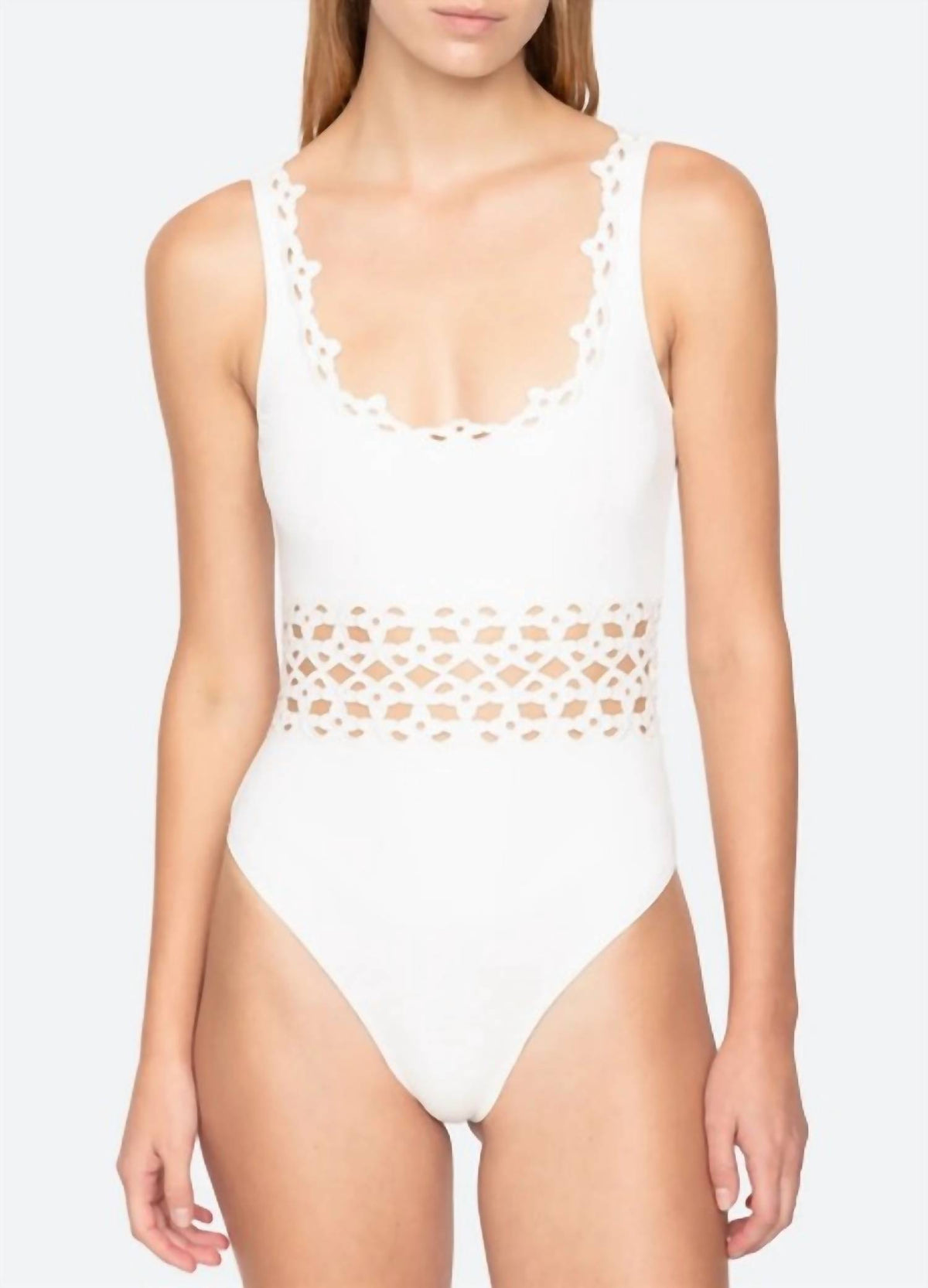 Sea - Leila Eyelet One Piece