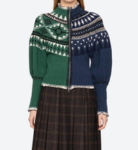 Sea - Linea Zip Front Cardigan