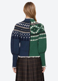 Sea - Linea Zip Front Cardigan