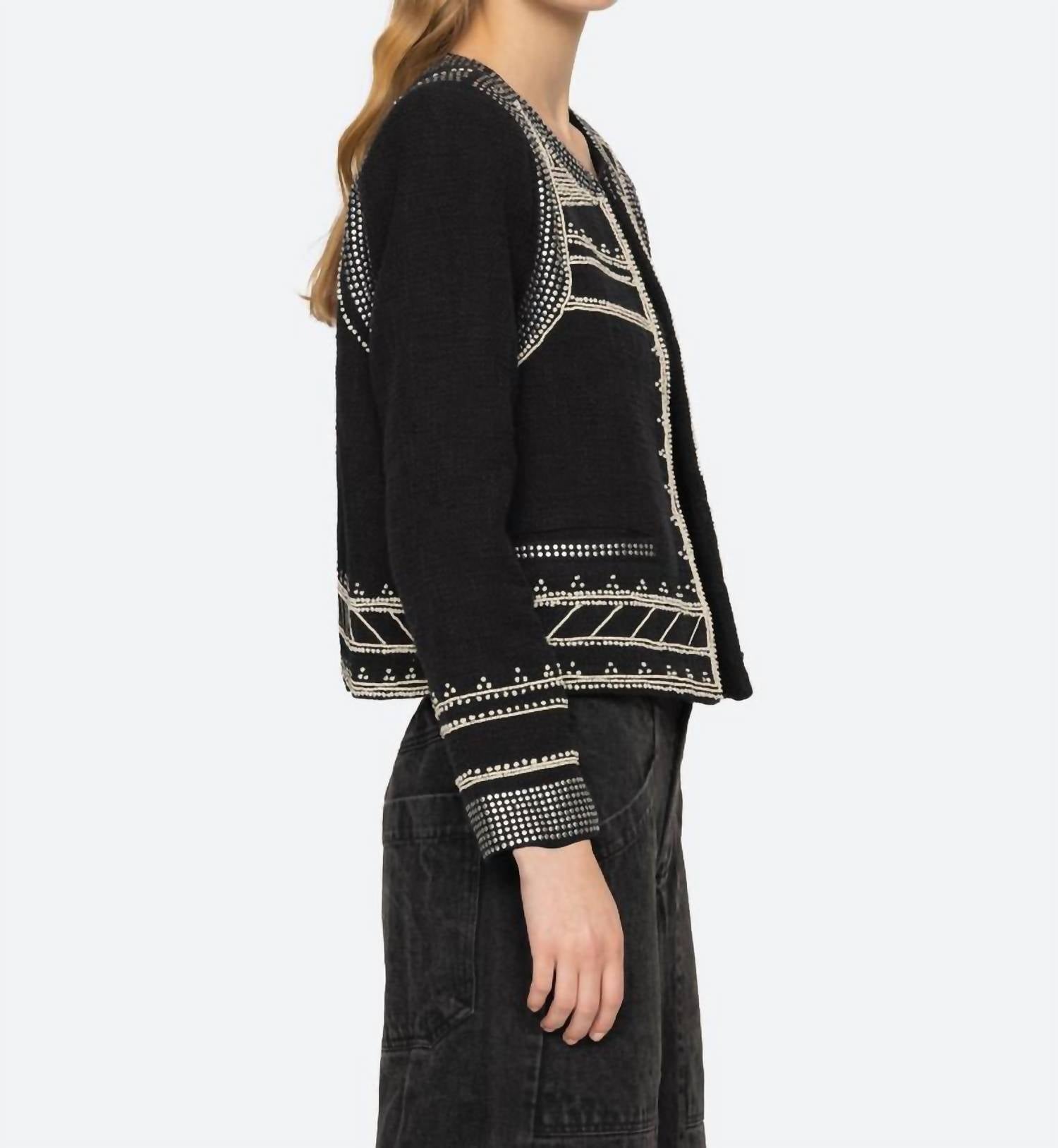 Sea - Mille Jacket - black - casual - jacket - clothing