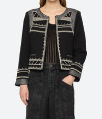 Sea - Mille Jacket - black - casual - jacket - clothing