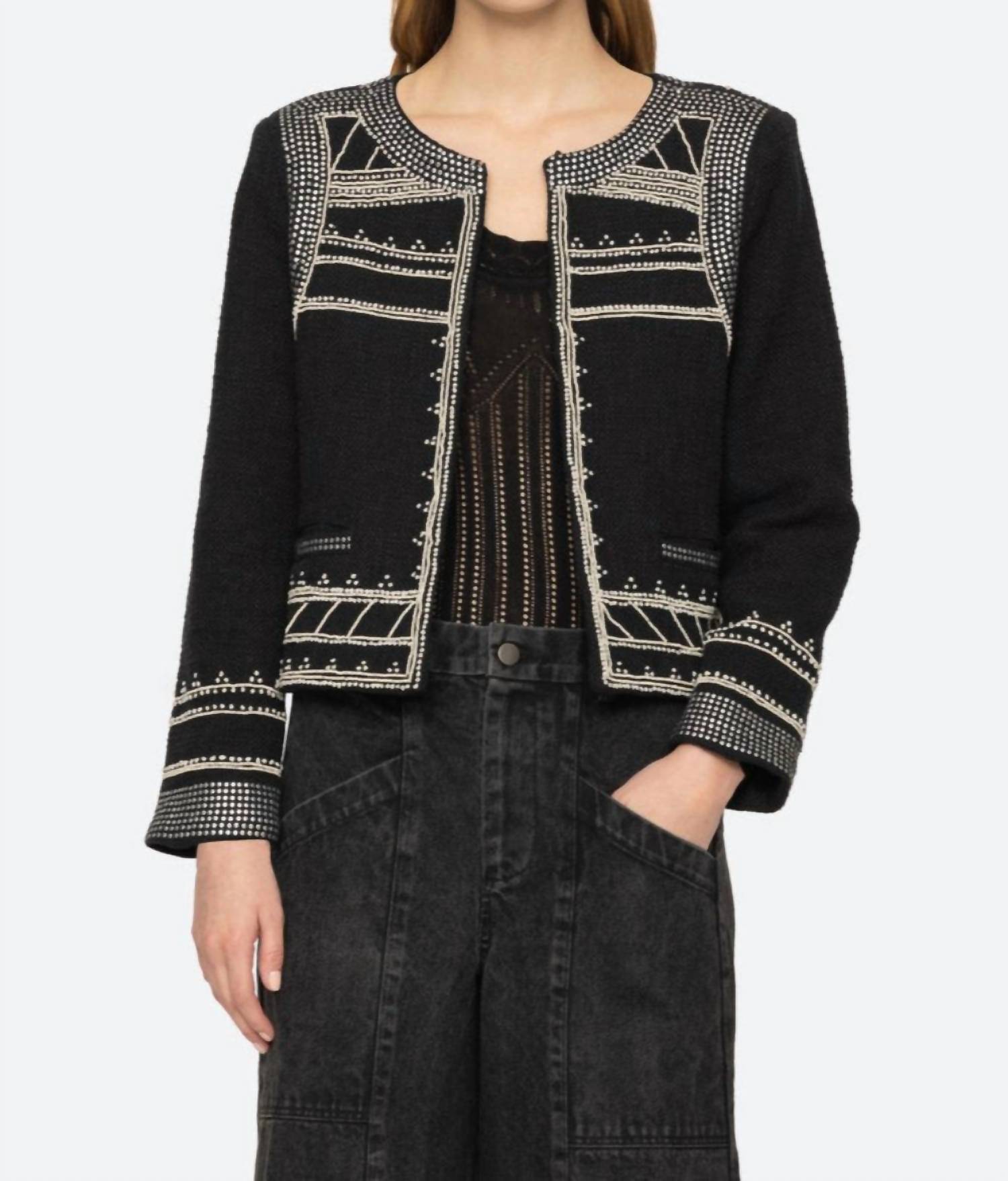 Sea - Mille Jacket - black - casual - jacket - clothing