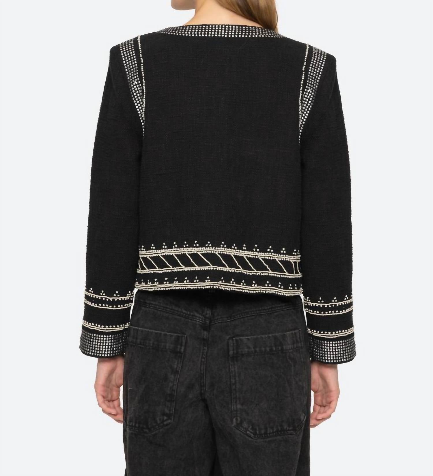 Sea - Mille Jacket - black - casual - jacket - clothing