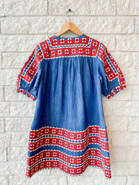 Sea - Stina Chambray Mini Dress