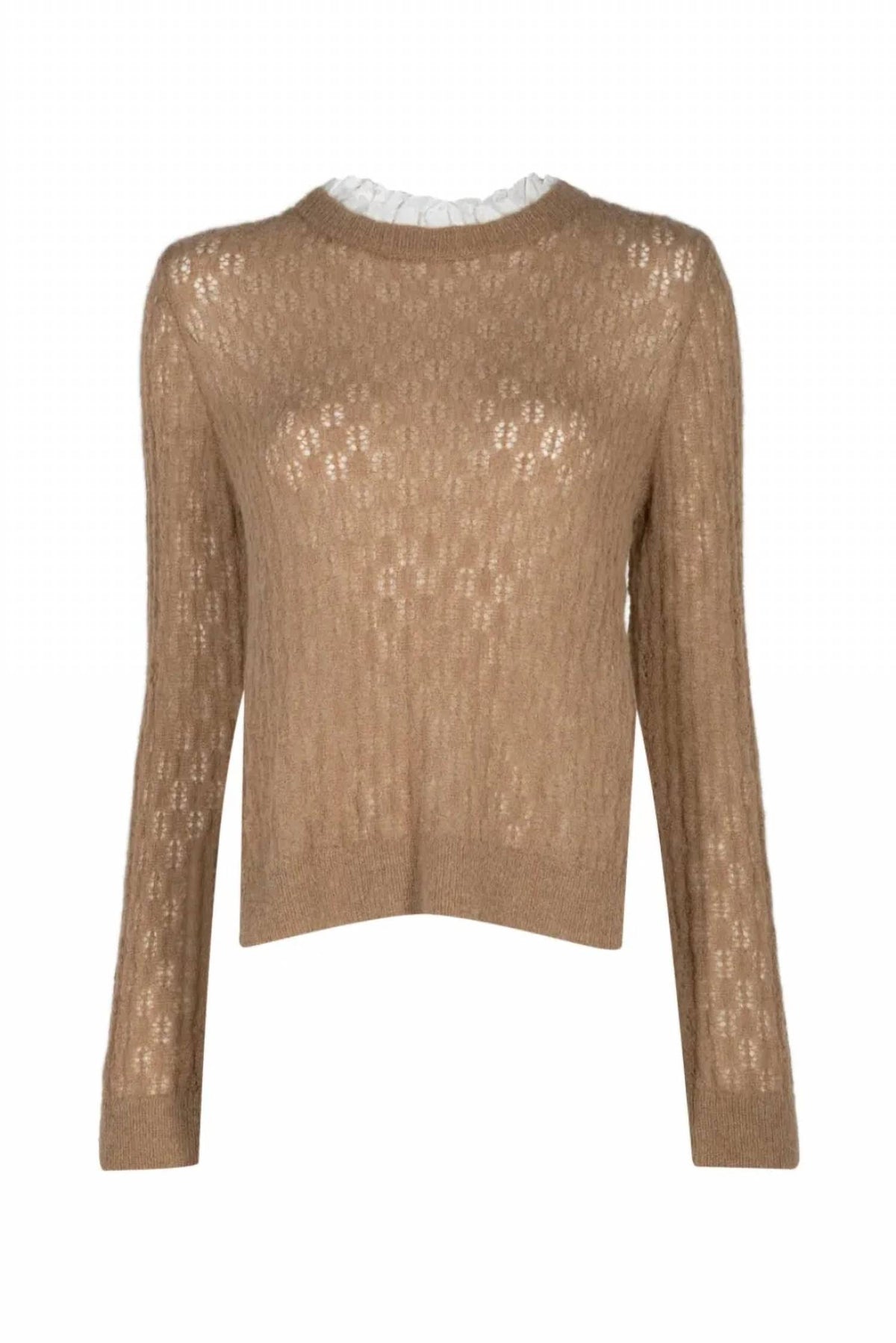 Sea - Teagen Knit Combo Long Sleeve Sweater