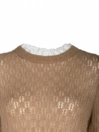 Sea - Teagen Knit Combo Long Sleeve Sweater