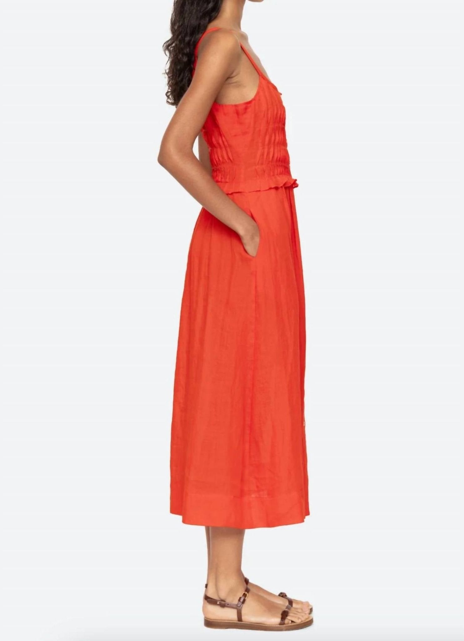 Sea - Zora Tank Dress - clothing - knee - length - skirts - midi