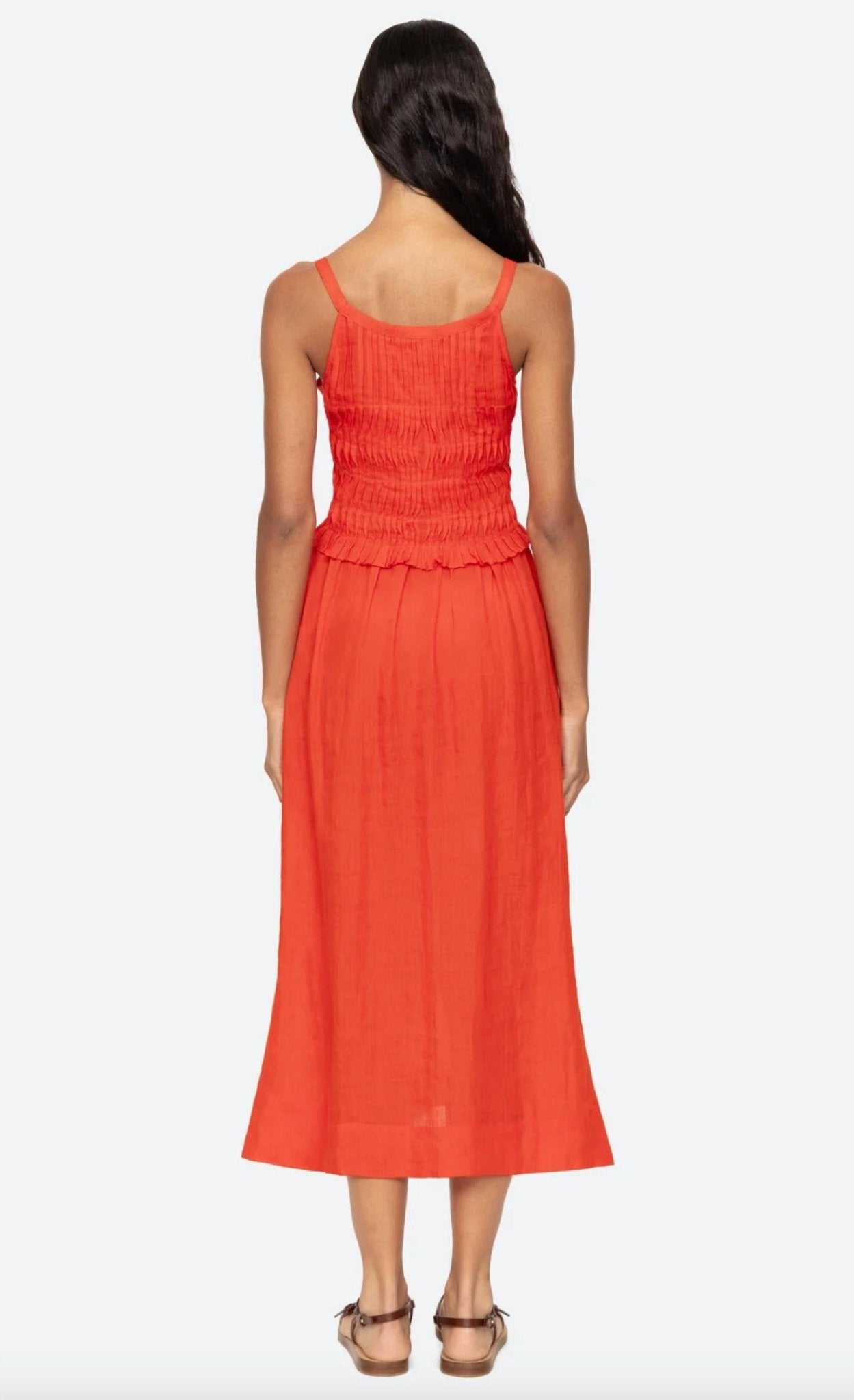 Sea - Zora Tank Dress - clothing - knee - length - skirts - midi