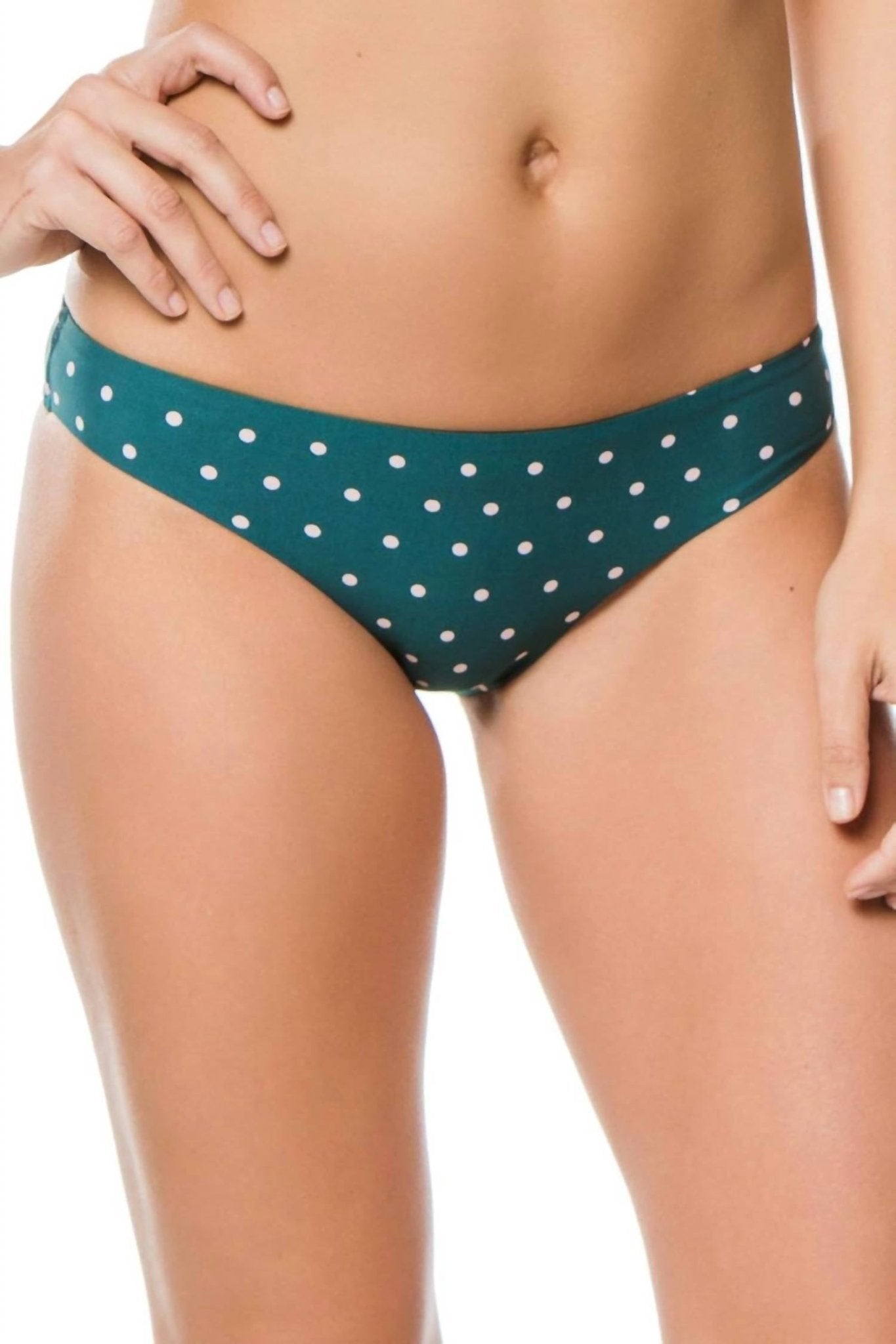 Seafolly - Aralia Hipster Bikini Bottom - bikinis - clothing - green