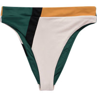 Seafolly - Color Block Multi Hi-rise Bikini Bottom