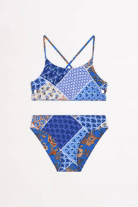 Seafolly - Girls' Reversible Bikini Set
