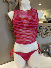 Seafolly - mesh effect mesh tank