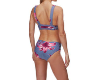 Seafolly - Wide Side Retro Bikini Bottom - bikinis - clothing - floral