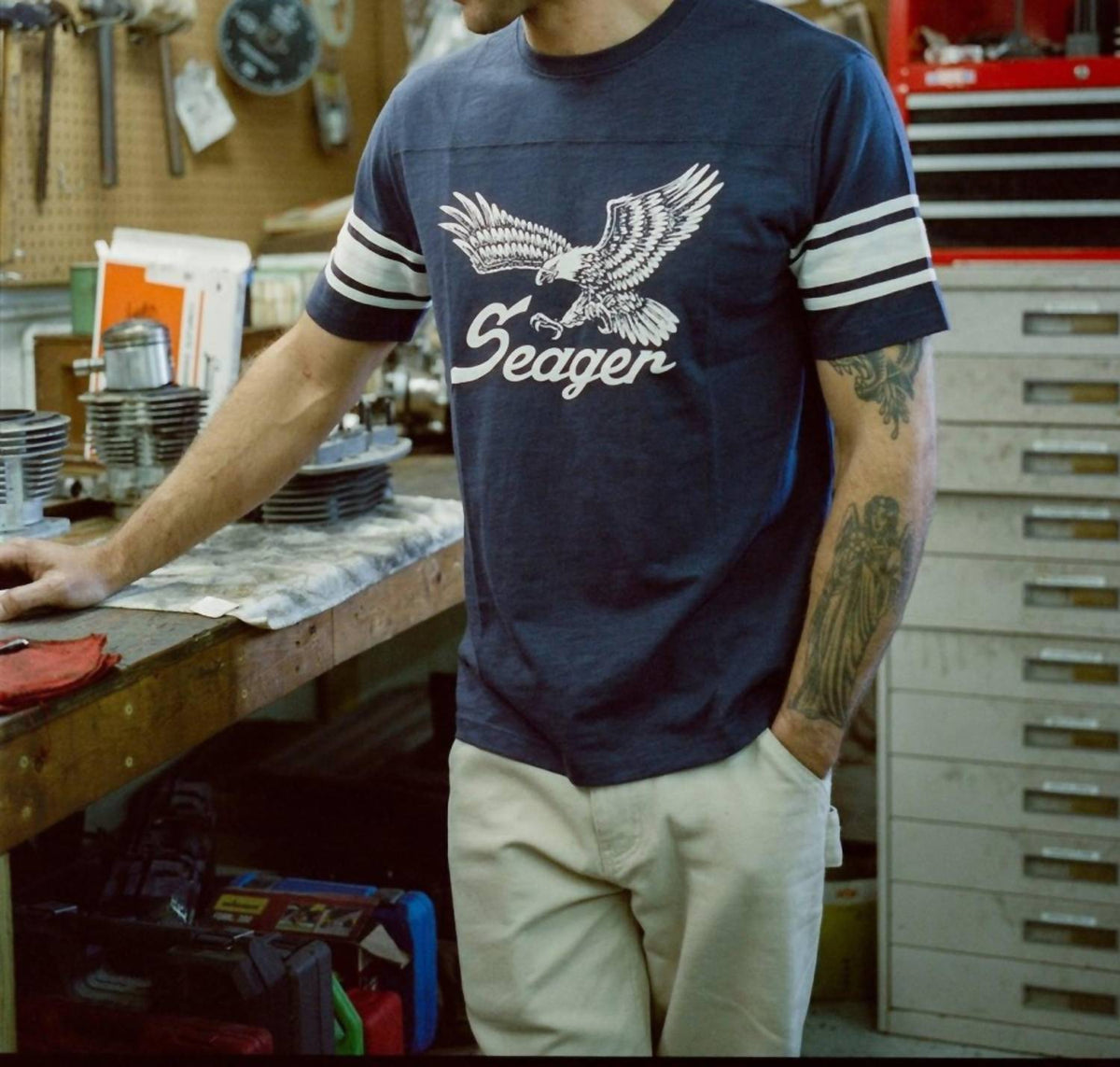 Seager Co. - Riggins Crew Tee Top