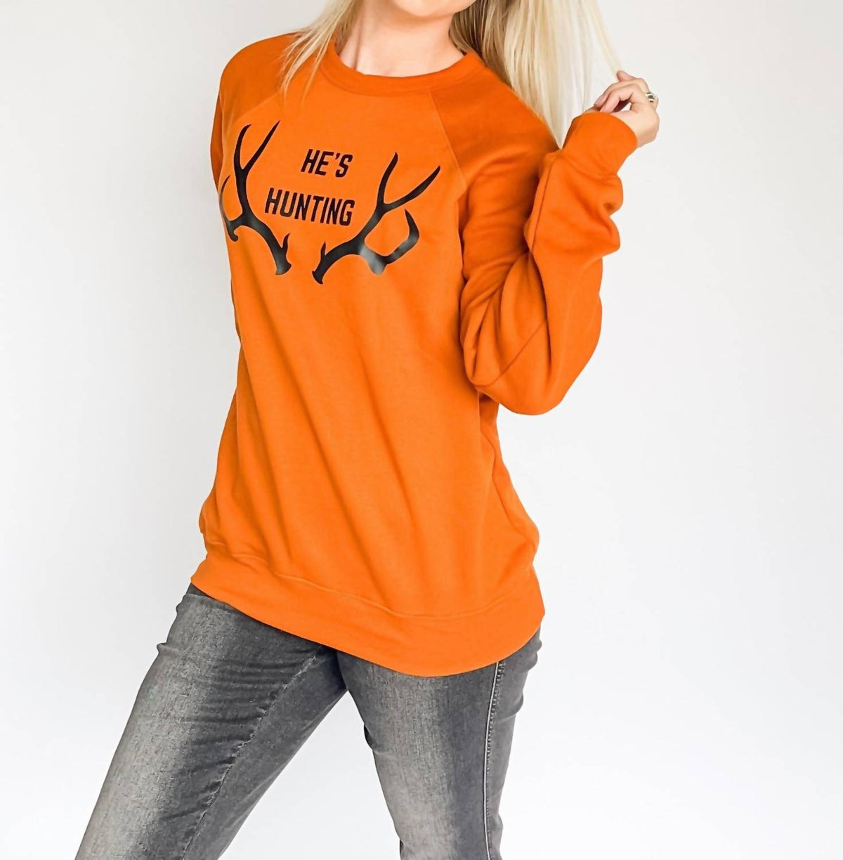 Section 21 Apparel - He's Hunting Crewneck Sweatshirt