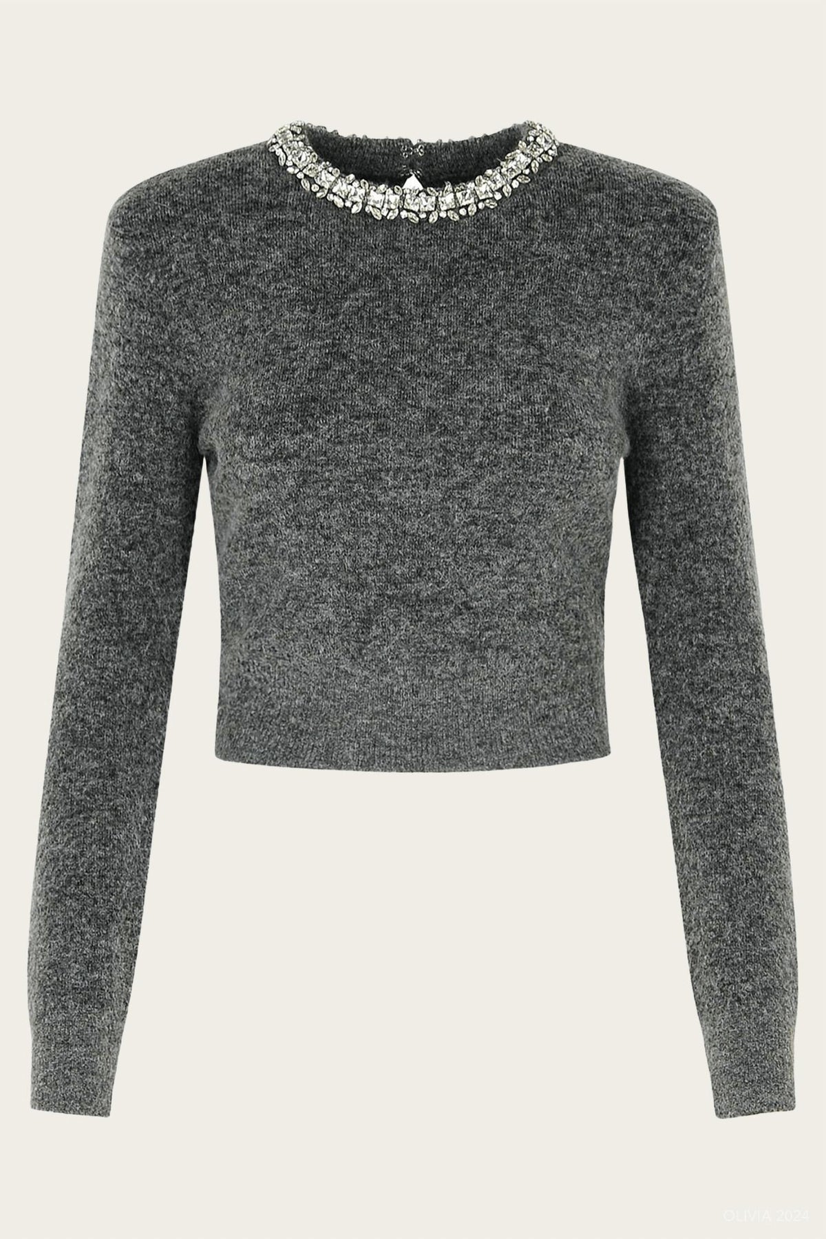Self-Portrait - Embellished Knit Top