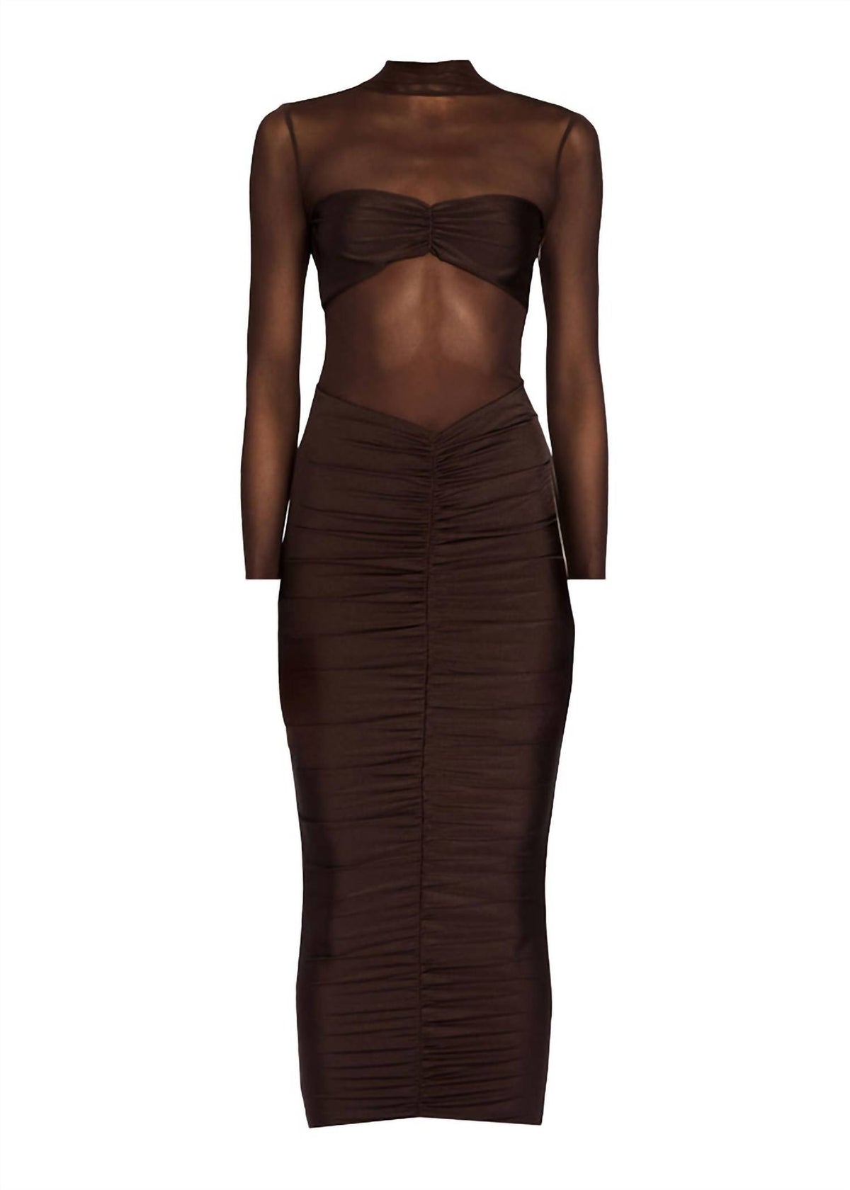 Ser.O.Ya - Levina Mesh Midi Dress