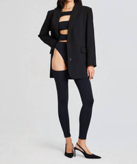 Ser.O.Ya - Andromeda Cut Out Catsuit - black - clothing - jumpsuits