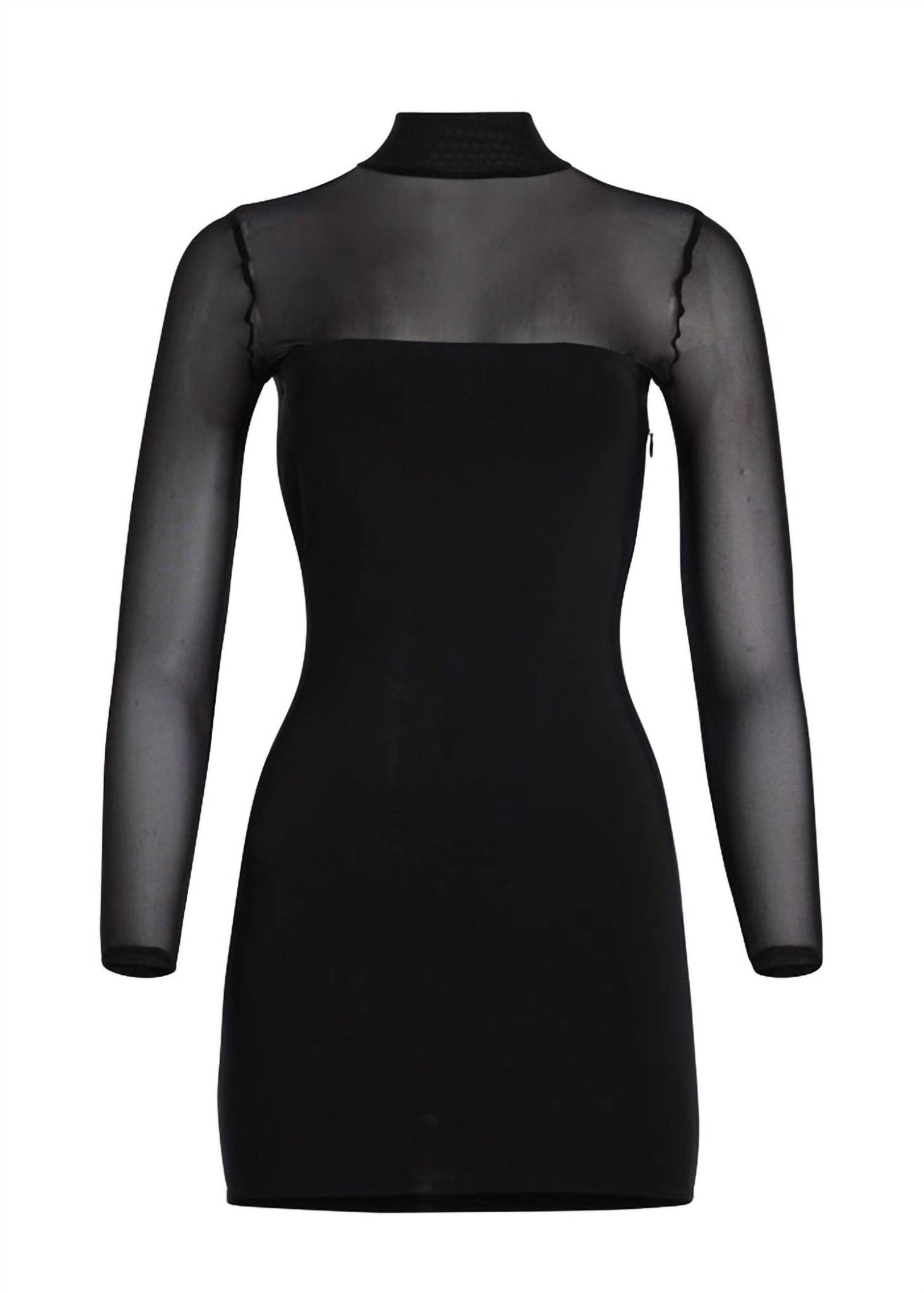 Ser.O.Ya - Keegan Bodycon Mini Dress - black - clothing - dresses