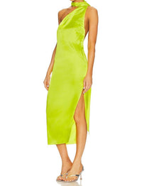 Ser.O.Ya - Marissa Silk Dress - clothing - dresses - green