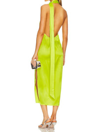 Ser.O.Ya - Marissa Silk Dress - clothing - dresses - green