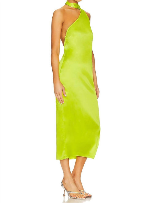 Ser.O.Ya - Marissa Silk Dress - clothing - dresses - green