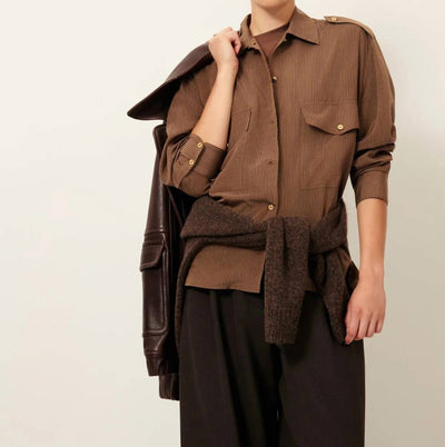 Sessun - Honoria Stripe Button Down Shirt