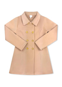 Set Proper - Girl's Collins Coat - beige - polyester - 