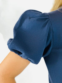 Set Proper - Girl's Jane Sweater Blouse - blouses - blue - clothing