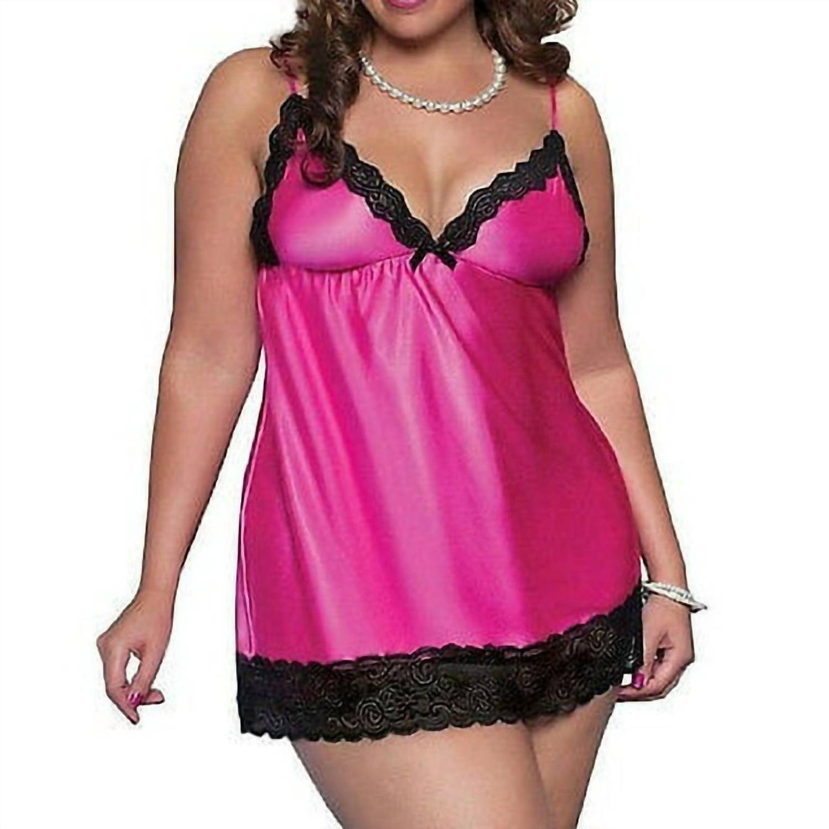 Seven Til Midnight - Enchanting Chemise & Thong Set
