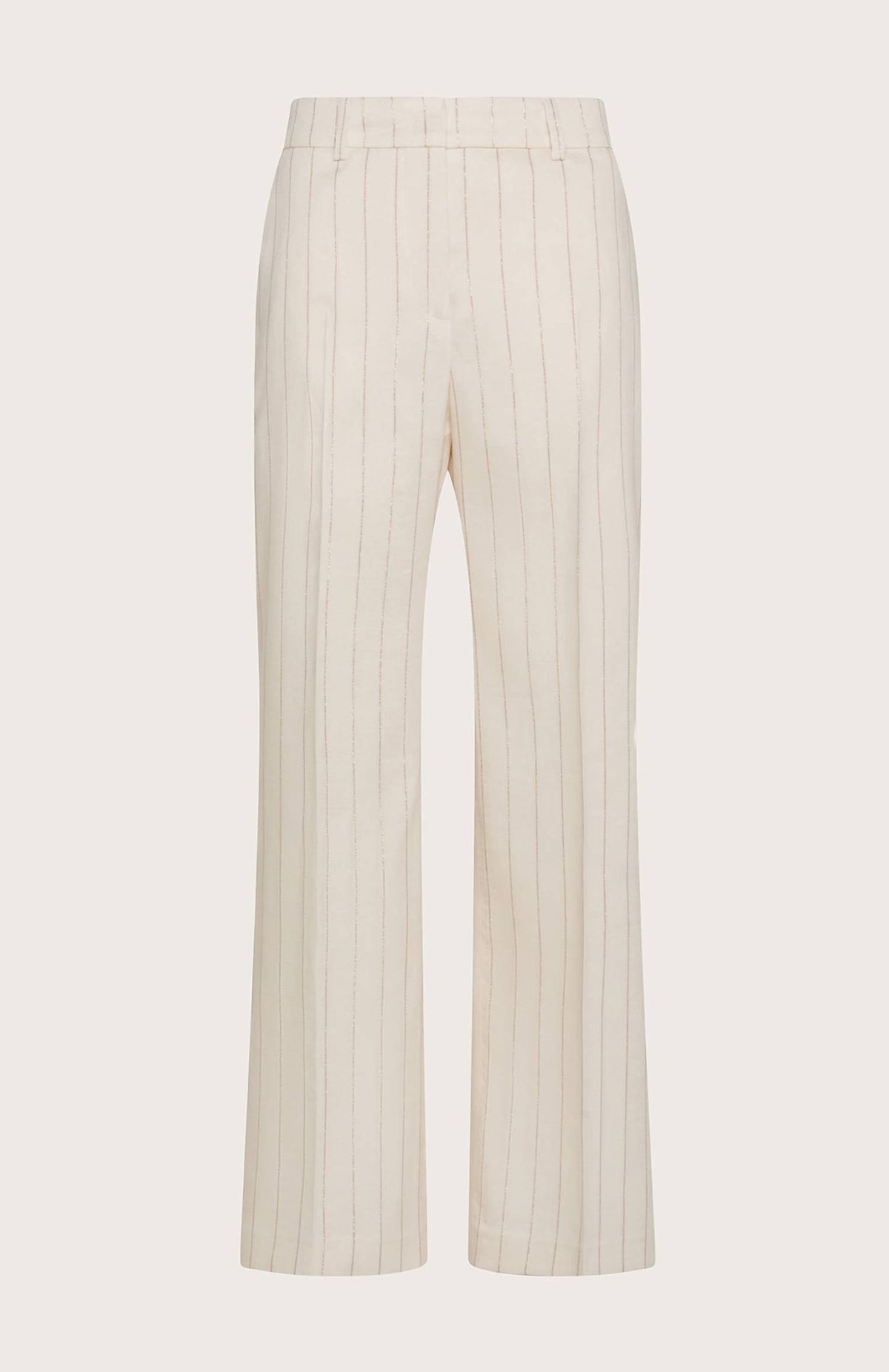 Seventy - Women's Pinstripe Long Trouser Flared Pants