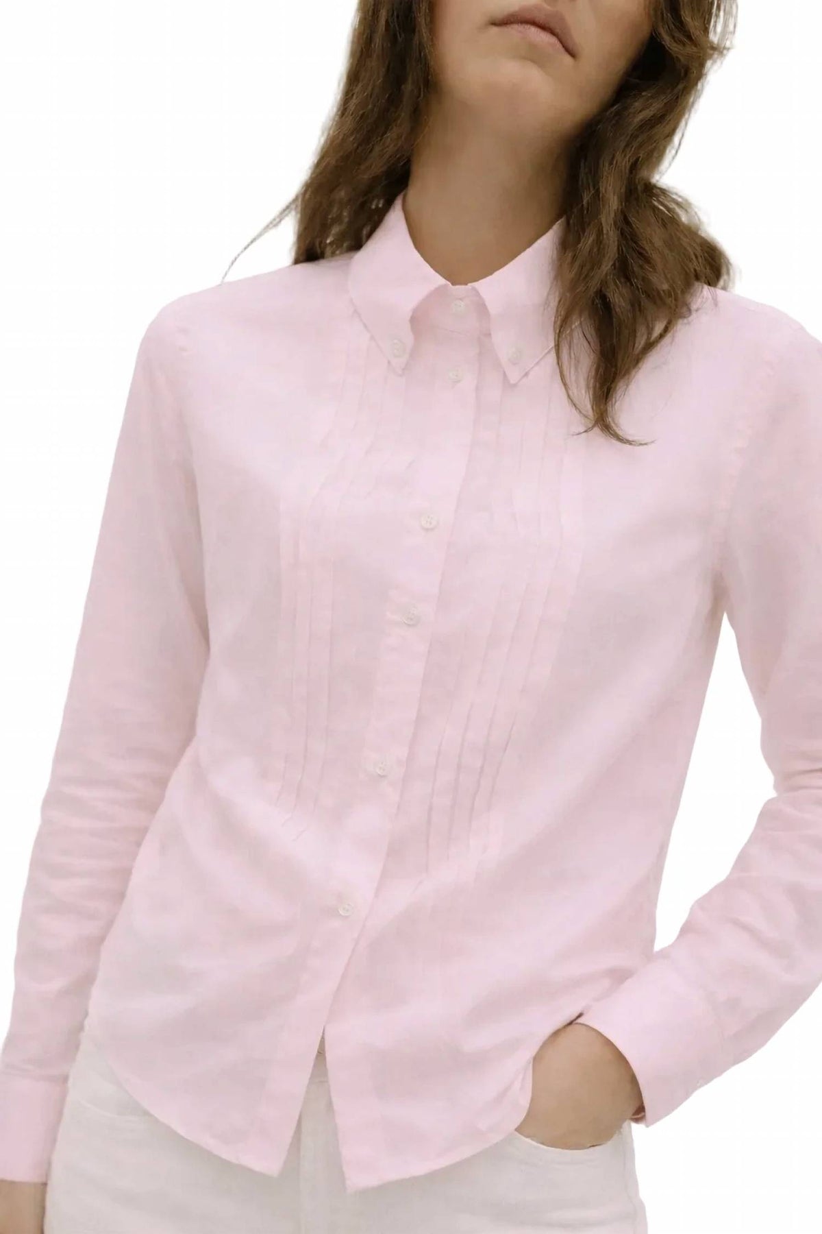 Seventy - Pintuck Button Down Shirt