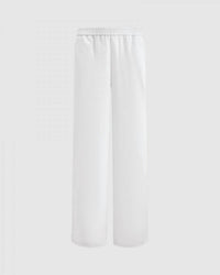 Seventy - Pull On Wide Leg Trouser Pants - clothing - linen - pants