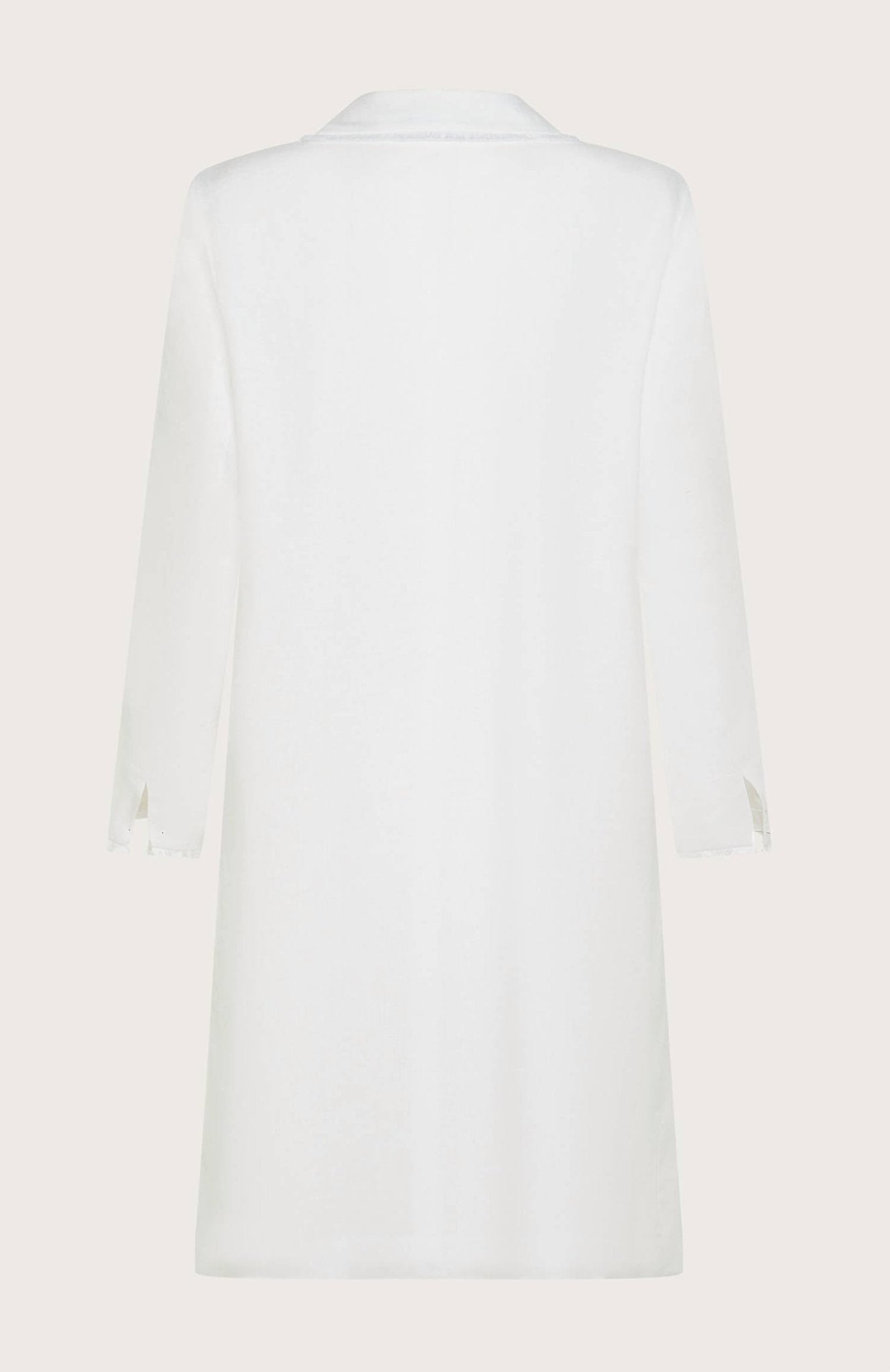 Seventy - Women's Linen Overcoat Jacket - blazers - clothing - jackets