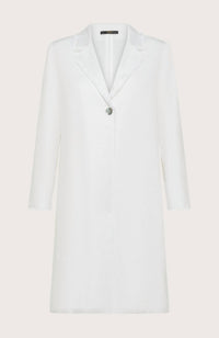 Seventy - Women's Linen Overcoat Jacket - blazers - clothing - jackets