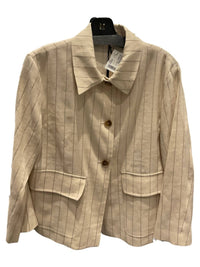 Seventy - Women's Striped Jacket - beige - clothing - jackets