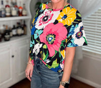 Sew In Love - Bold In Floral Top - blouses - clothing - floral