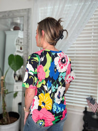 Sew In Love - Bold In Floral Top
