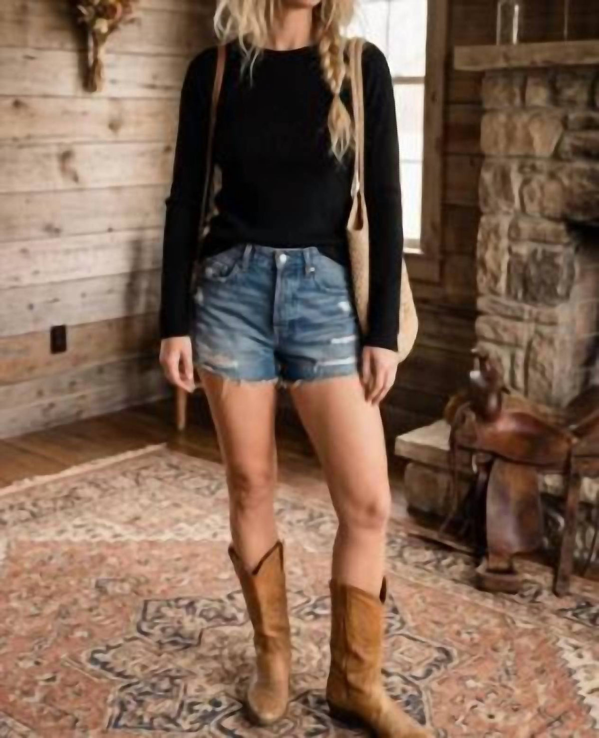 Sewn And Seen - Essential Ribbed Long Sleeve Knit Top