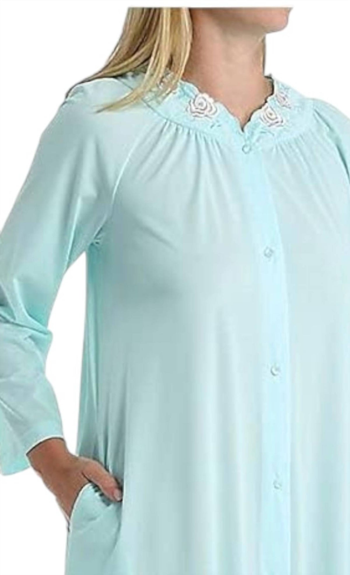 Shadowline Lingerie - Long Sleeve Button Down Robe