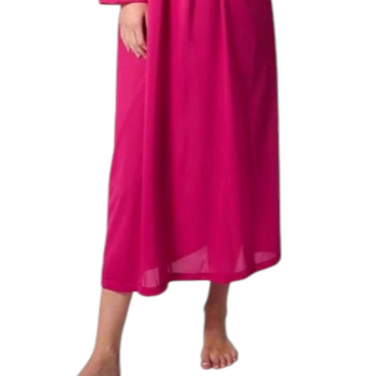 Shadowline Lingerie - Petals 53 Inch Long Sleeve Gown
