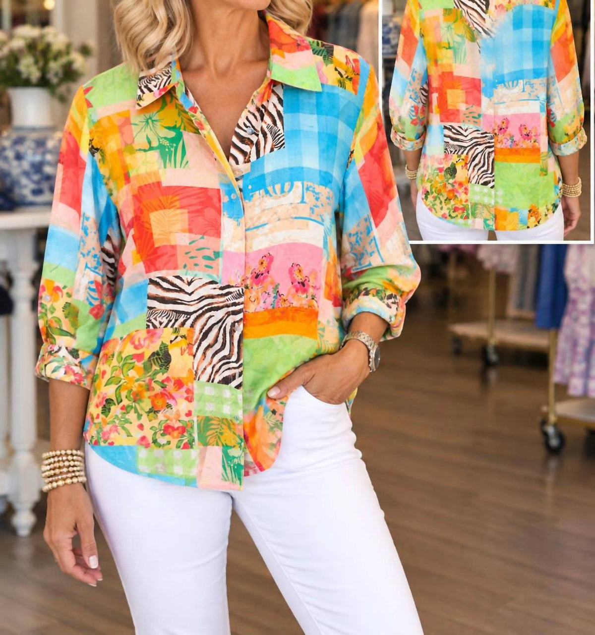 Shana Apparel - Viscose silk blouse